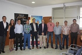 Empresarios y alcalde presentan en Almería de la XIX Edición de la Feria del Jamón de Serón