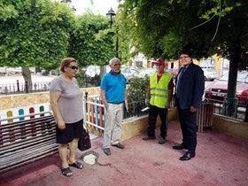 Arrancan los trabajos de reparación y adecuación del parque infantil de La Loma en Albox