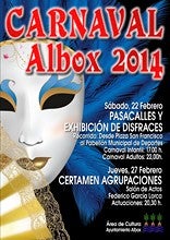 Plazo para inscribirse en el concurso de disfraces del 'Carnaval 2014' de Albox