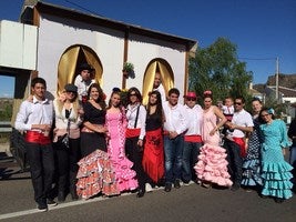 San Marcos procesiona en el Almanzora