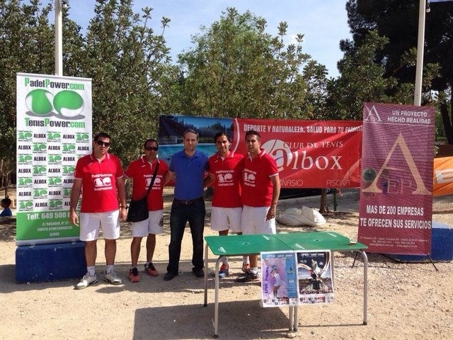La ‘I Open Pádel Power’ se estrena en Albox con la asistencia del jugador internacional Juan Martín Díaz