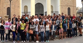 Alrededor de100 estudiantes internacionales visitan Cantoria