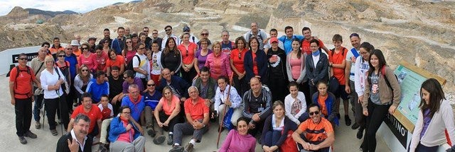 Sendero a las canteras desde el Centro de Interpretación del Mármol en Macael