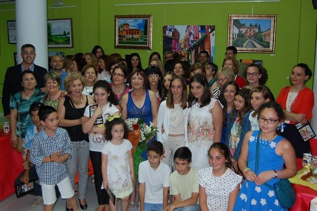La casa de la Juventud de Olula acoge la exposición del curso de Odu Carmona
