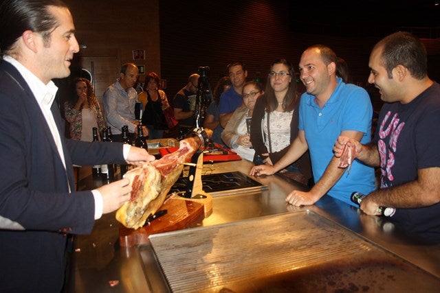 La calidad de los productos de Serón sorprendió a los asistentes a la feria ‘Granada Gourmet’