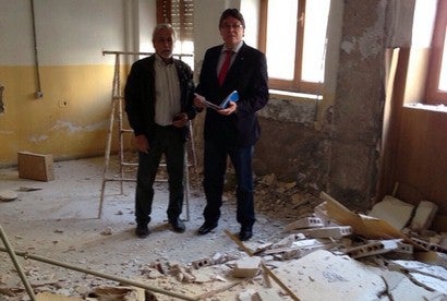 El Ayuntamiento de Albox comienza las obras de rehabilitación del colegio Francisco Fenoy