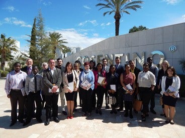 Estudiantes de la Escuela de Negocios de Salford visitan Cosentino
