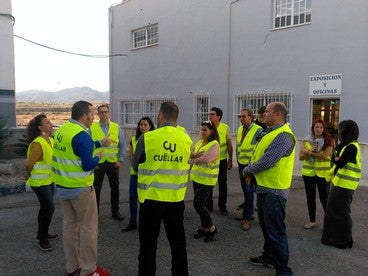 Agentes de Europa, América, África y Asia visitan las canteras y firmas de Macael en el encuentro de la piedra