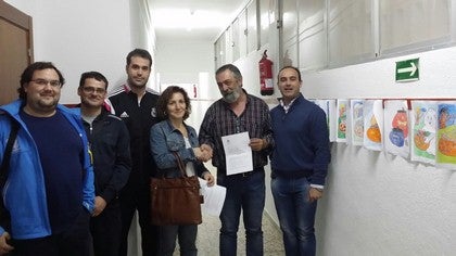 El Paso Morao de Albox estrecha sus lazos con la Banda de Música