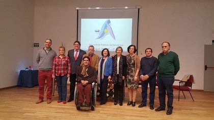 La consejera de Igualdad y Políticas Sociales reitera el compromiso de la Junta con la dependencia