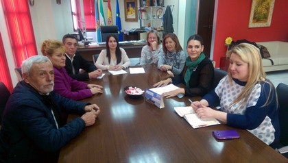 Parlamentarias del PSOE resaltan la apuesta de la Junta por el empleo en Albox en una reunión con la nueva alcaldesa