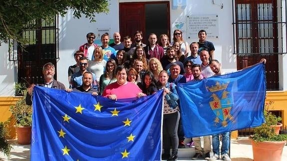 Europa apoya La Ruta del Grafiti de la asociación juvenil Illipula de Purchena