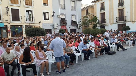 El estratega político Antonio Sola anuncia las fiestas de Tíjola