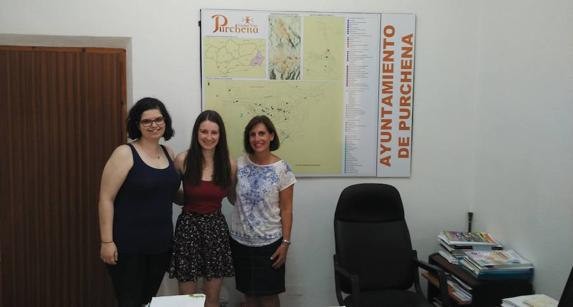 Dos nuevas voluntarias europeas en Purchena