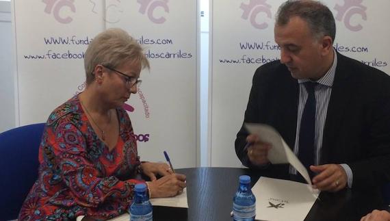 Convenio de colaboración entre ‘La Caixa’ y la asociación ‘Mundo de Todos’ en Macael