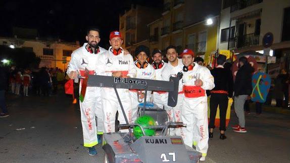 El Carnaval de Albox crece en agrupaciones y cambia el escenario del concurso de disfraces