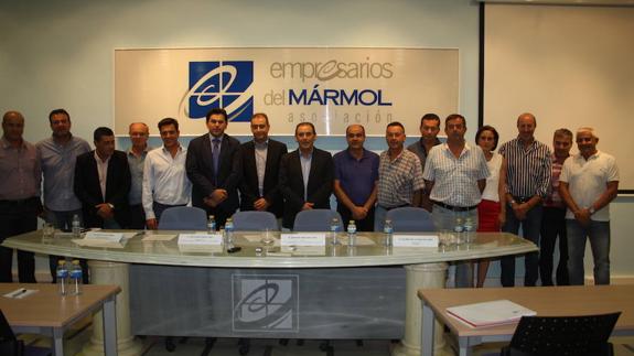 La Asociación de Empresarios del Mármol presentan la `Marca Macael´ en el MET de Nueva York