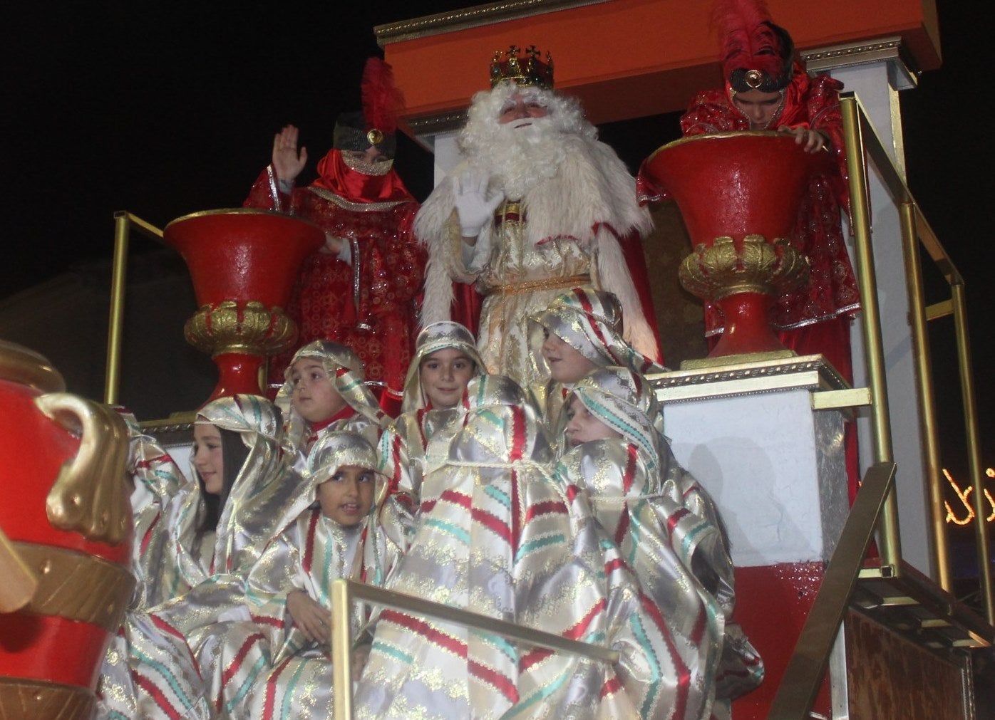 Carroza de Melchor. 