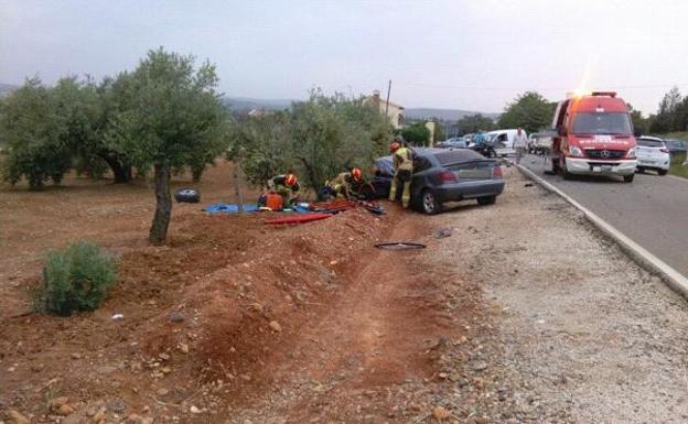 Imagen de archivo de otro accidente en la carretera de Andújar.