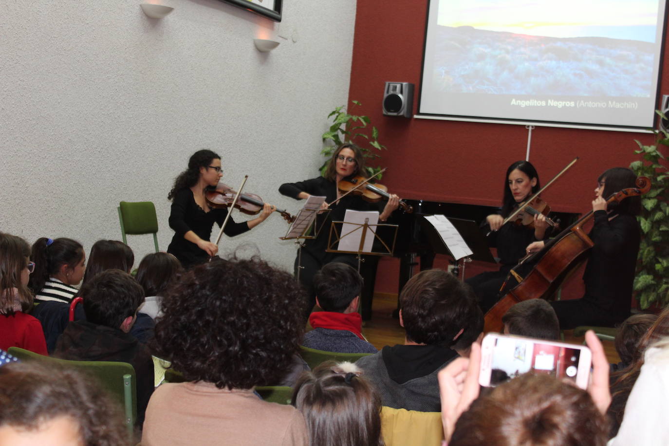 Concierto en el Conservatorio con motivo de Santa Cecilia. 