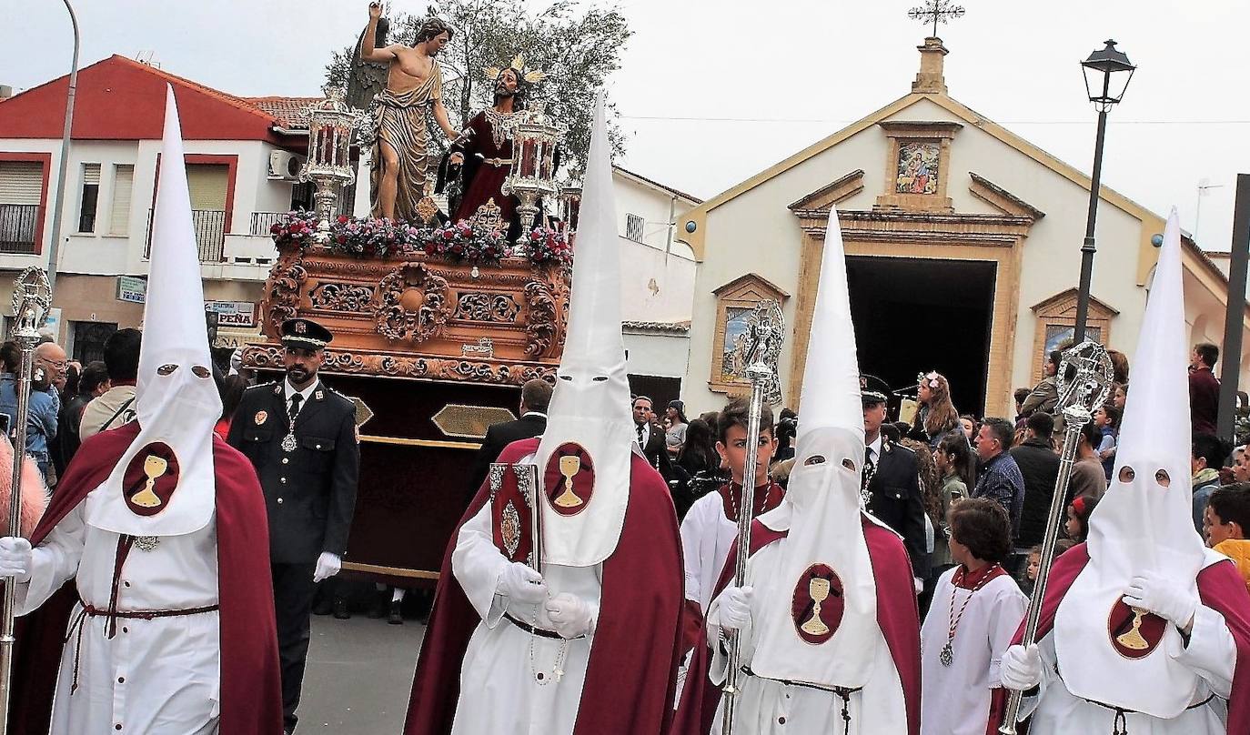 Procesión de la 'Oración en el Huerto' en la tarde del Miércoles Santo. J. C. González 