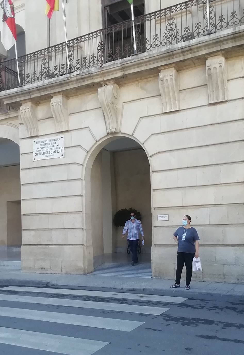 Panorámica del Ayuntamiento. 