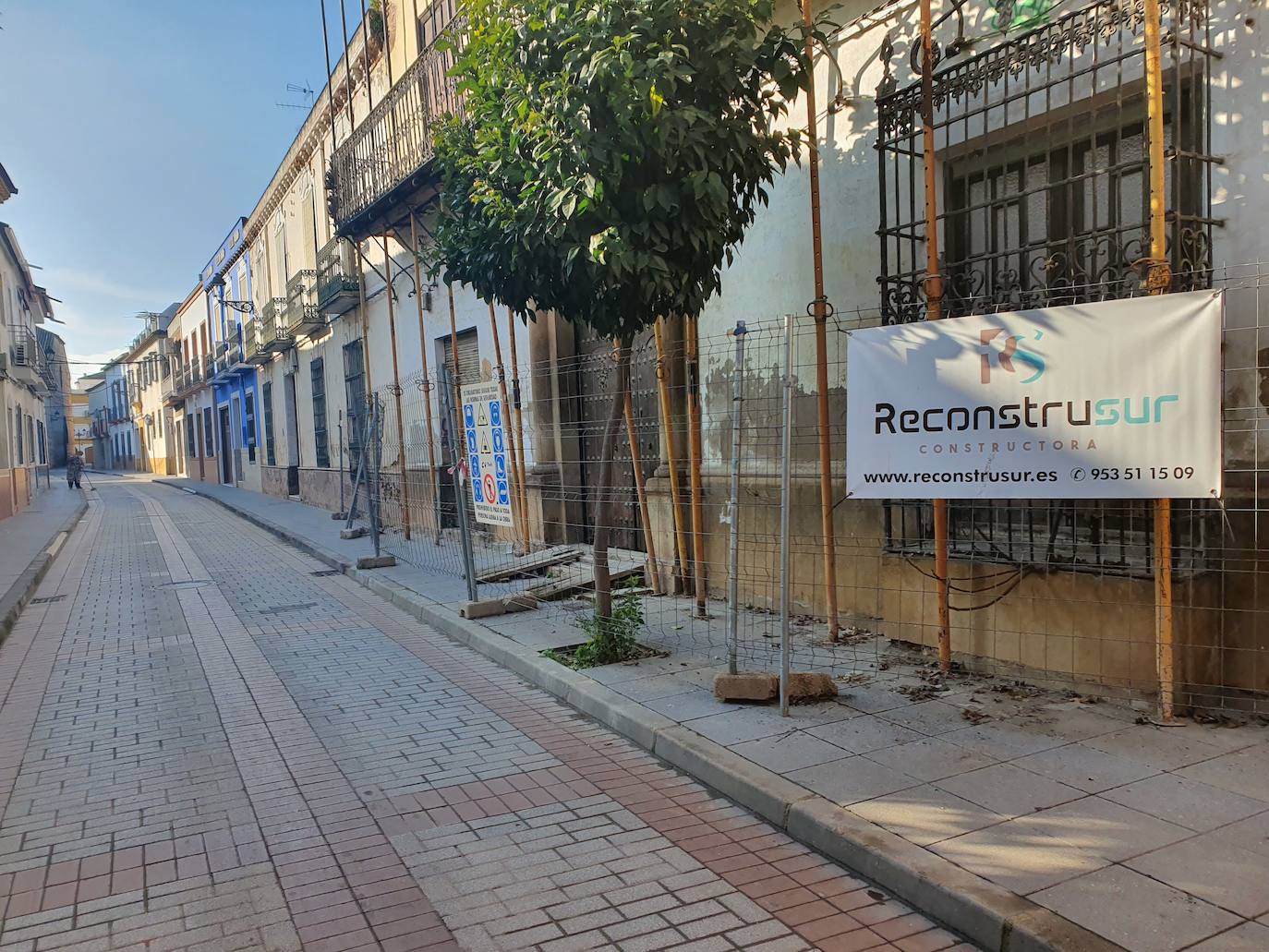 El recinto ha sido objeto de obras de consolidación. 