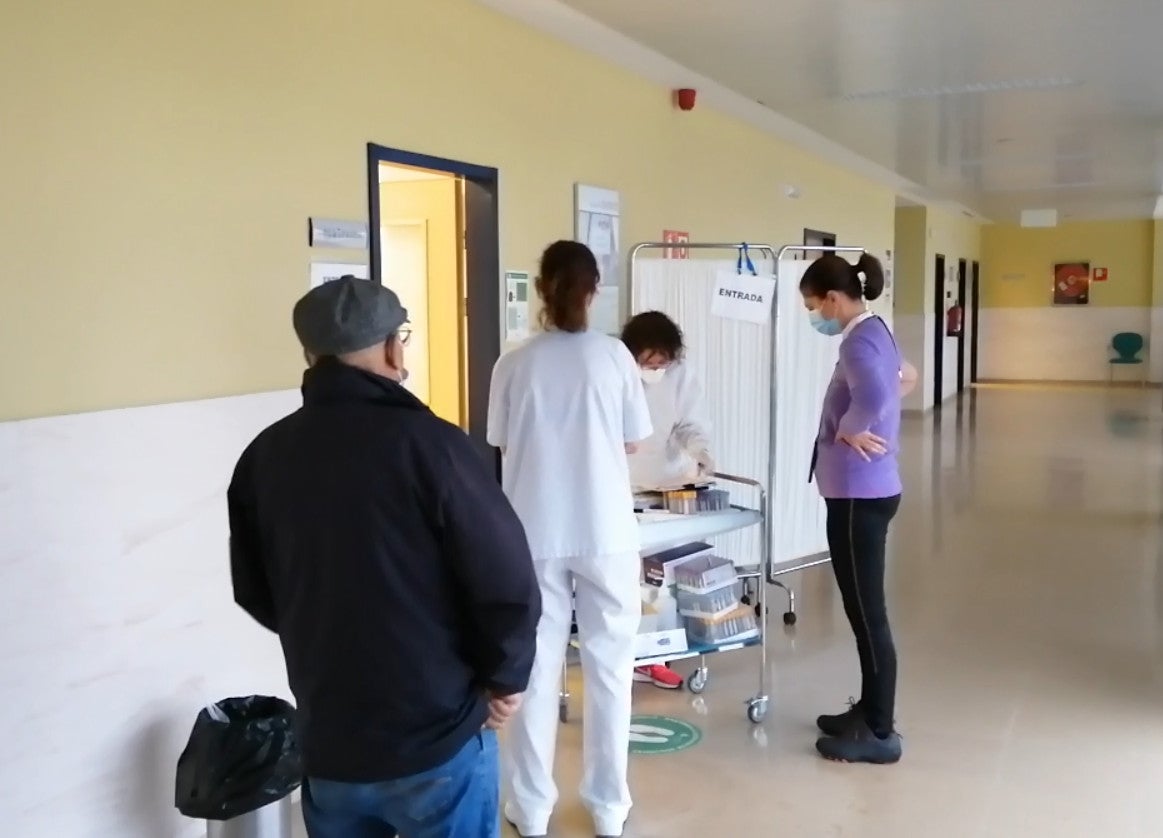 El hospital ha adoptado más medidas de seguridad. 