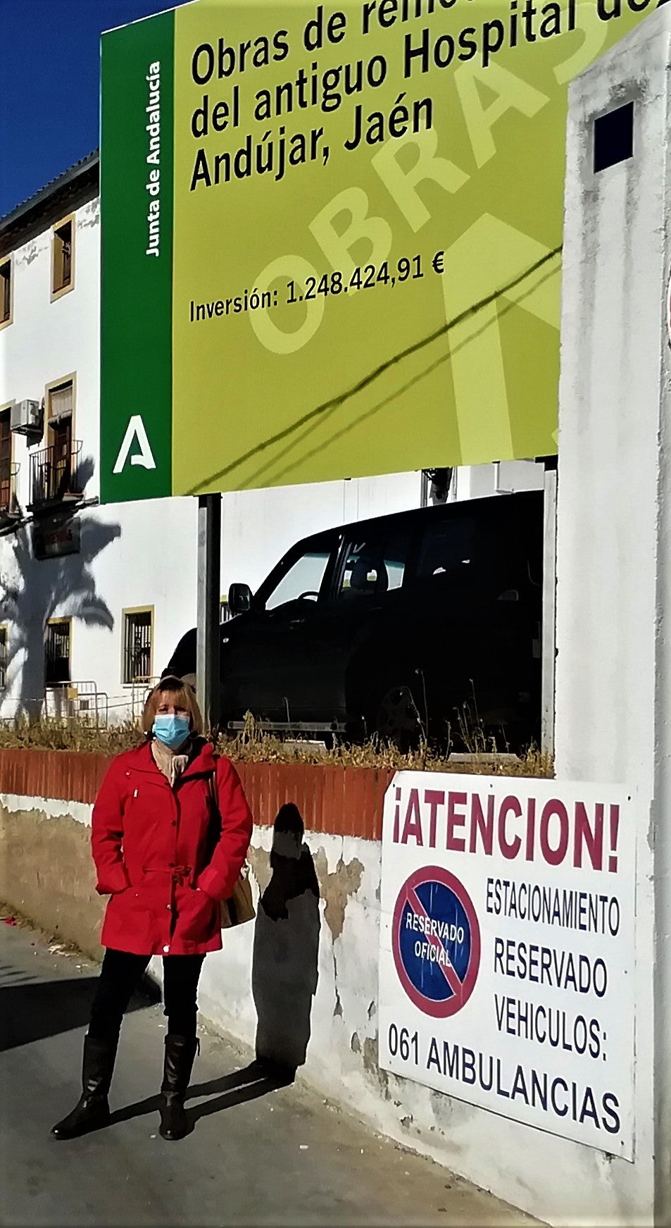 María de la Cabeza Expósito el pasado lunes en el Antiguo Hospital. 
