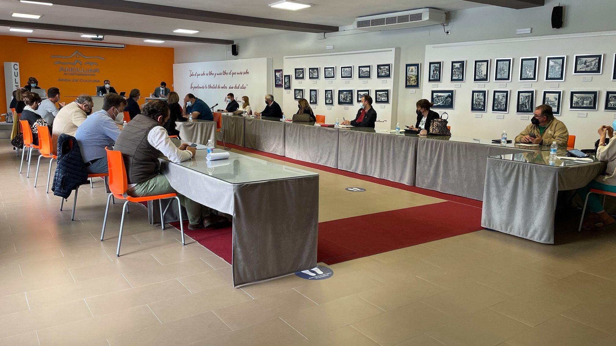 Pleno de la Corporación celebrado el pasado jueves donde se estudió la liquidación. 
