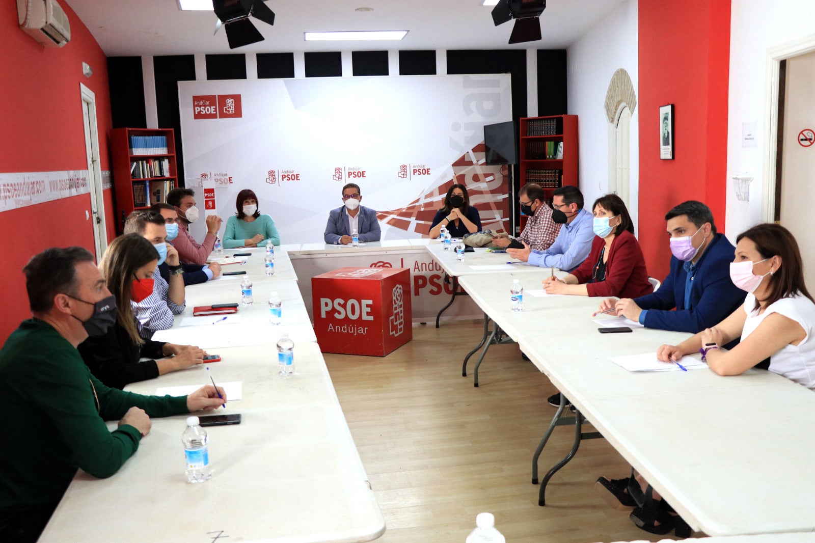 Reunión hoy en Andújar de los regidores con los representantes del PSOE en las administraciones. 