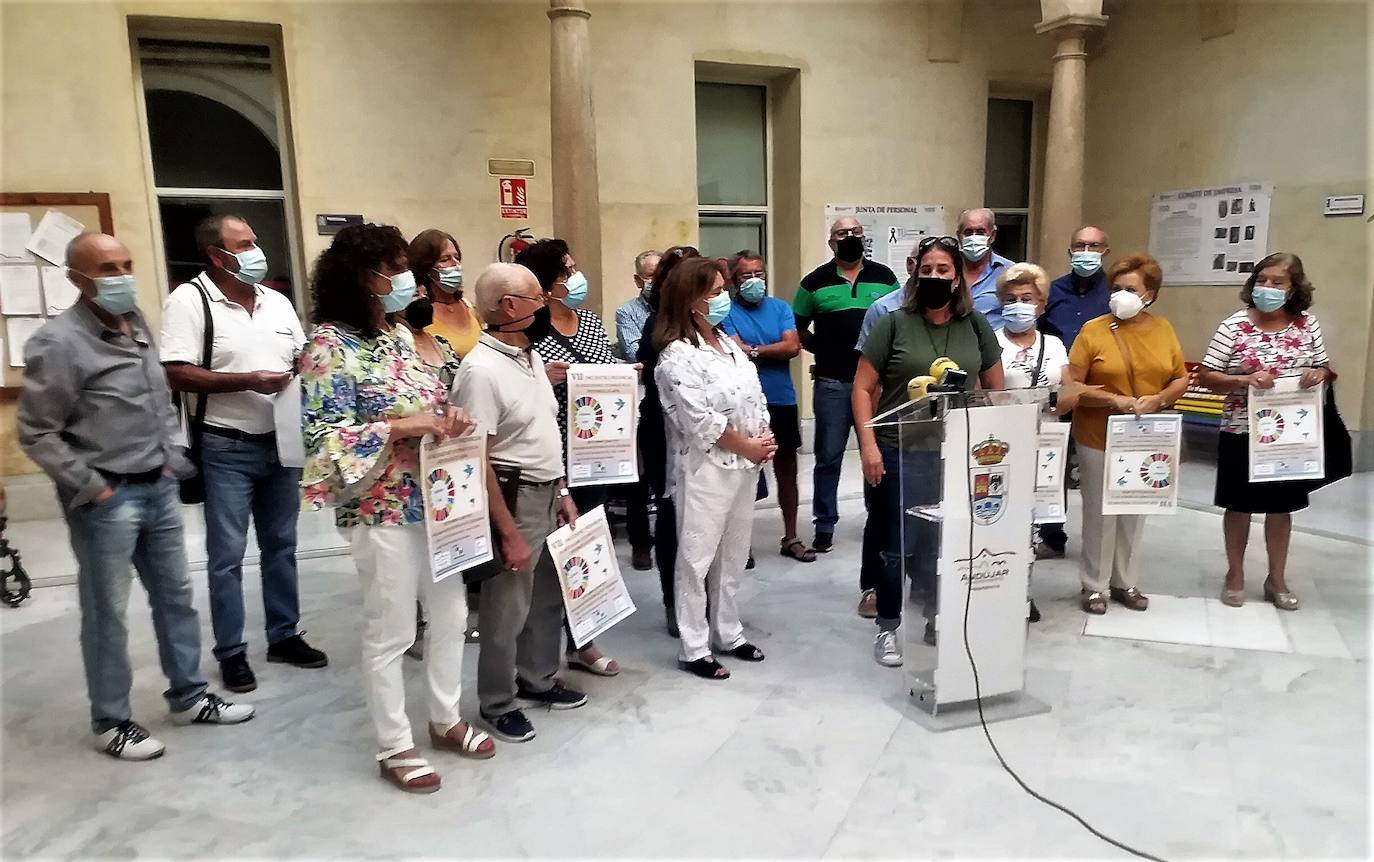 Acto de presentación del encuentro. 