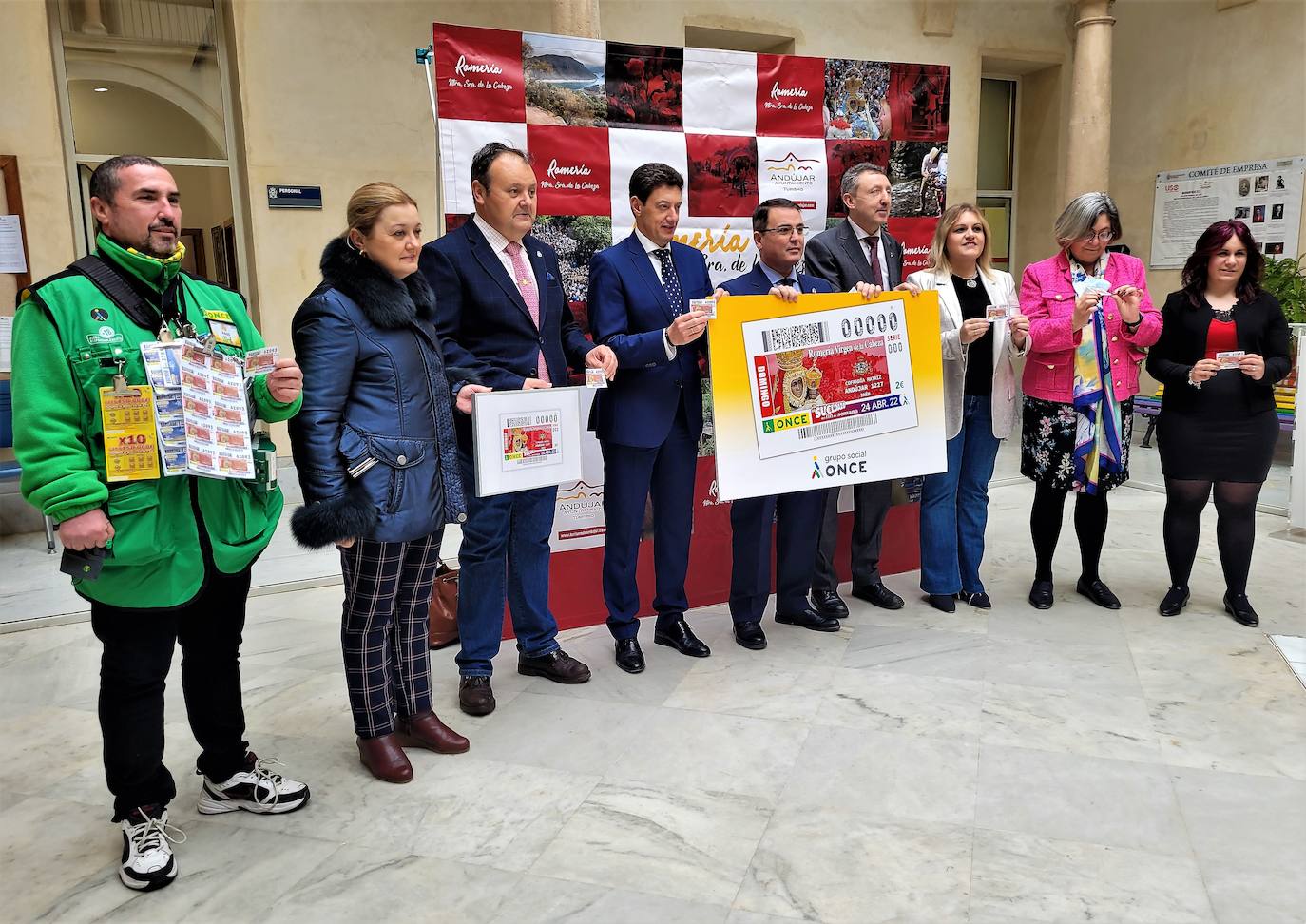 La ONCE proyectará por España la Romería de la Virgen de la Cabeza