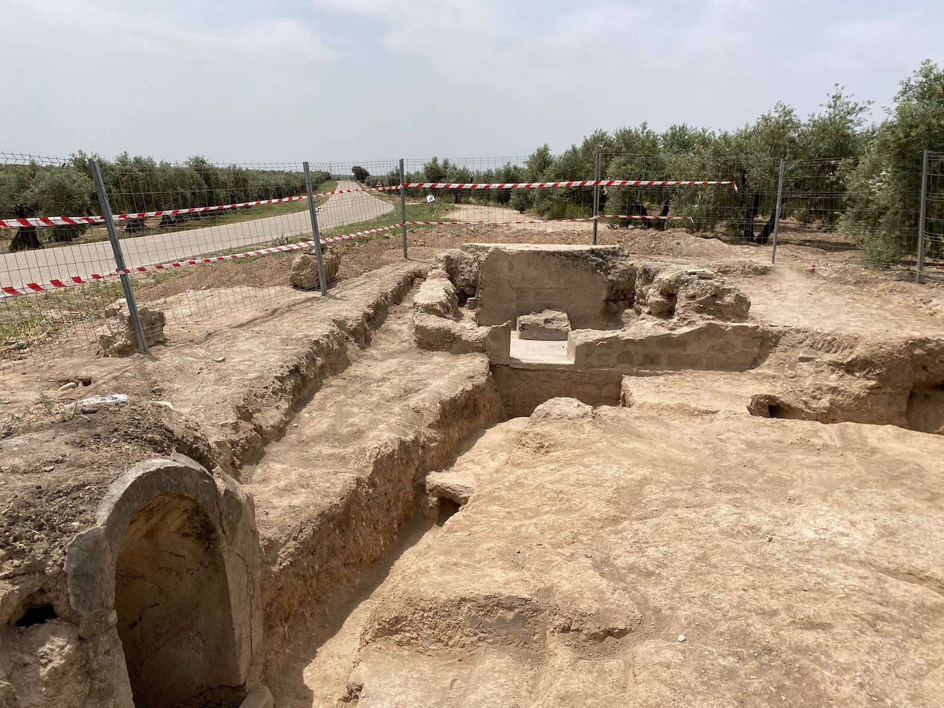 Finaliza la primera fase de los trabajos de recuperación de las fortificaciones de la Guerra Civil en Marmolejo