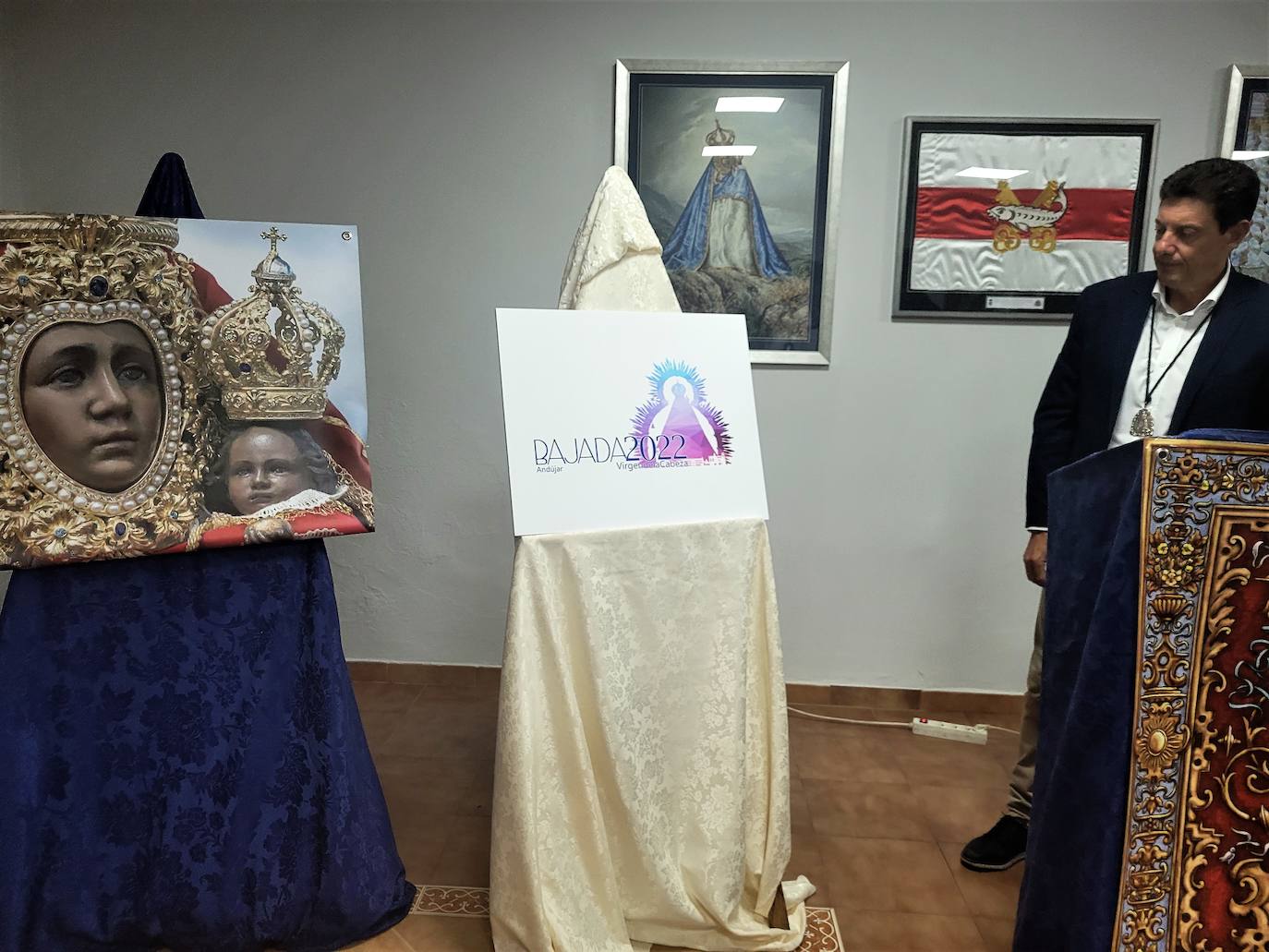 La bajada de la imagen de la Virgen de la Cabeza ya tiene su logo identificativo