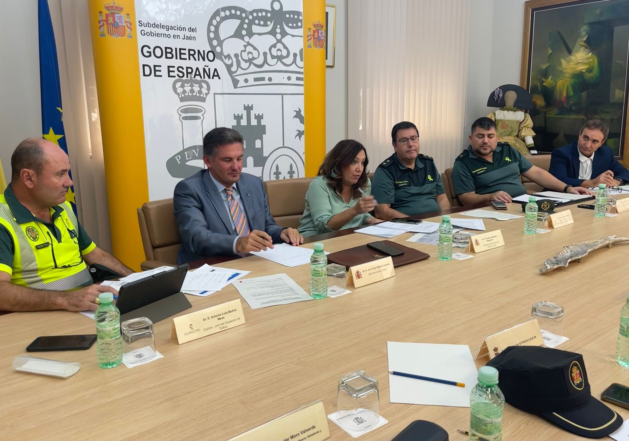 La Subdelegación coordina el dispositivo especial de tráfico para la bajada extraordinaria de la Virgen de la Cabeza a Andújar