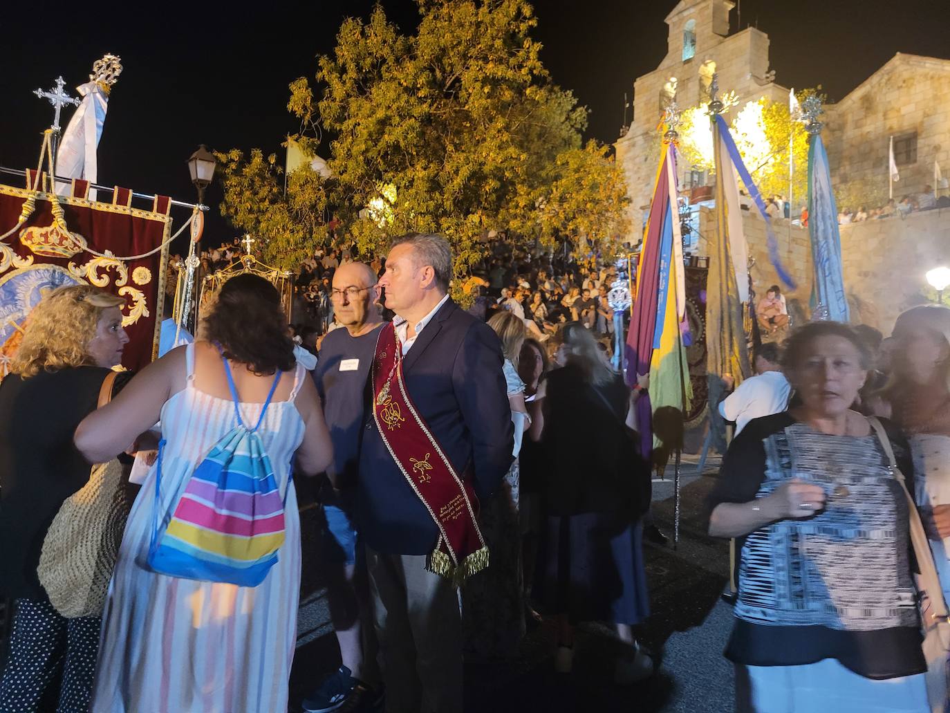 El Santuario de Nuestra Señora de la Cabeza en la última celebración de la Aparición. 