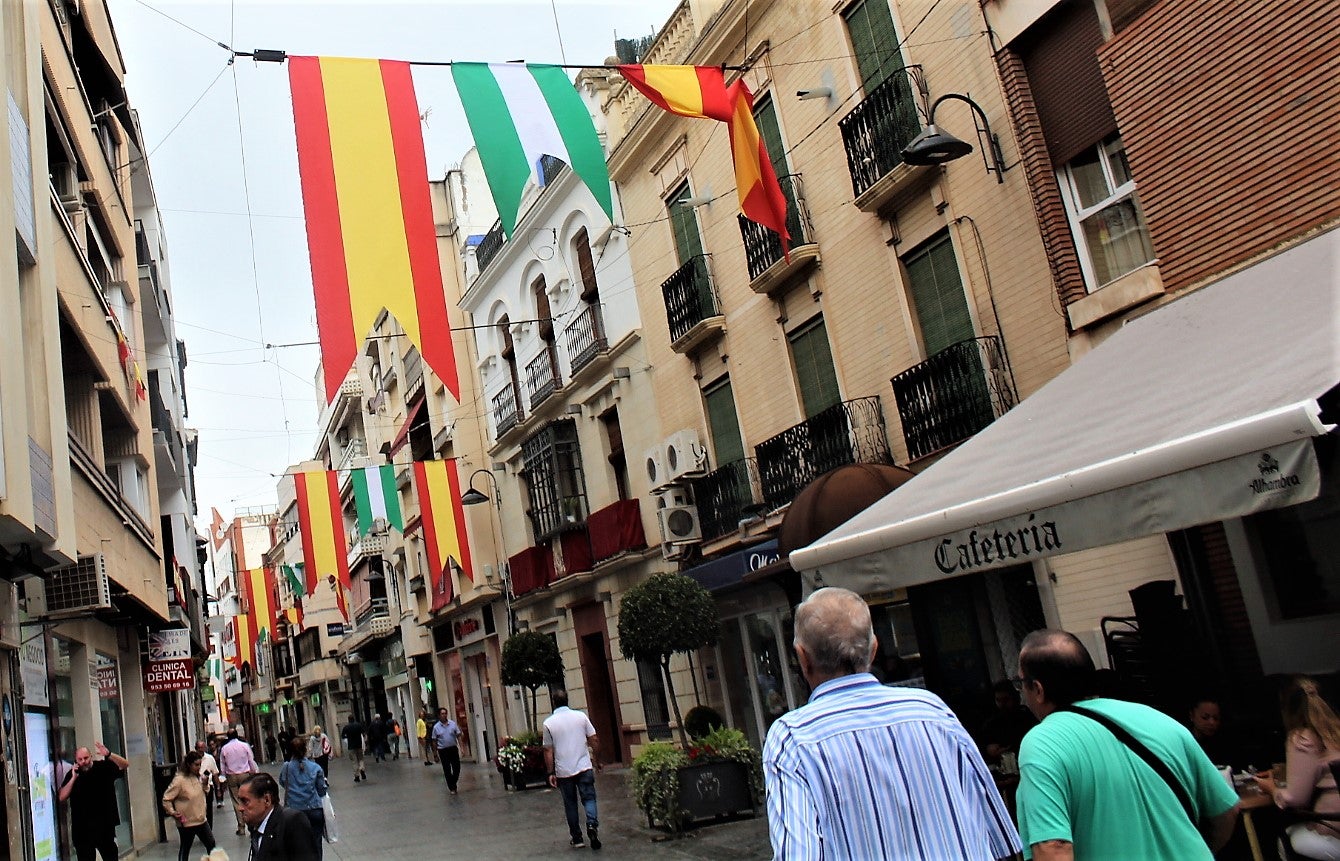 Andújar se engalana para recibir a la imagen de la Virgen de la Cabeza