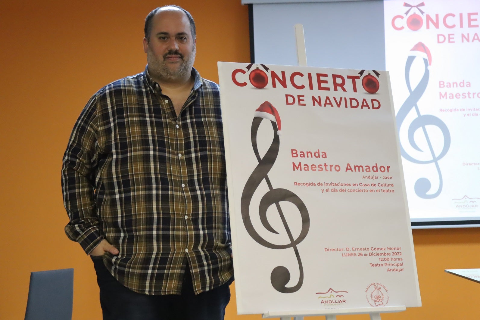 La Banda Maestro Amador ofrecerá su tradicional Concierto de Navidad en el Teatro Principal