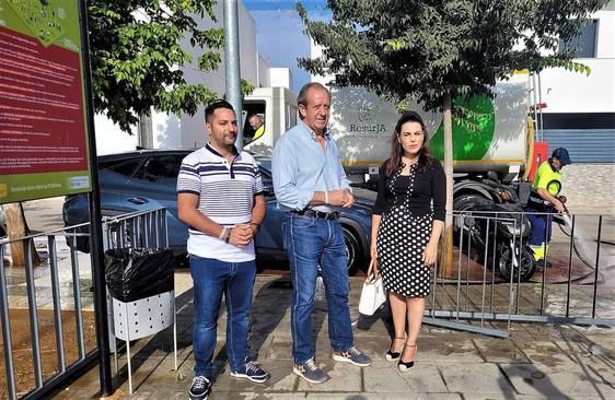 Emlilio Rodríguez, Paco Carmona y Almudena García.