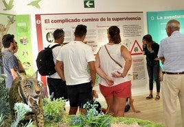 Una de las visitas guiadas al Ecomuseo.