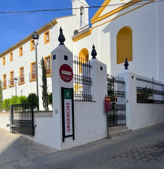 Zona de las urgencias del Antiguo Hospital Municipal.