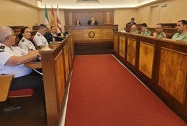 Reunión de la Junta Local de Seguridad Ciudadana para establecer el Plan de Vigilancia.