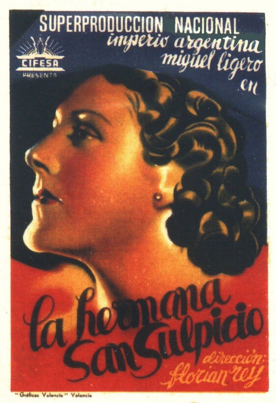 Cartel de la película 'Hermana San Sulpicio'.