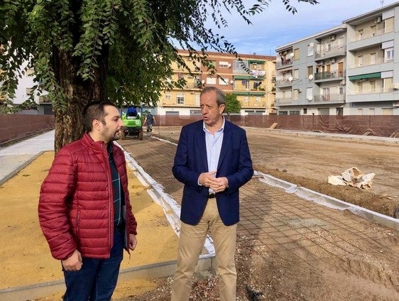 Las obras de la plaza Augusto experimentan reformas