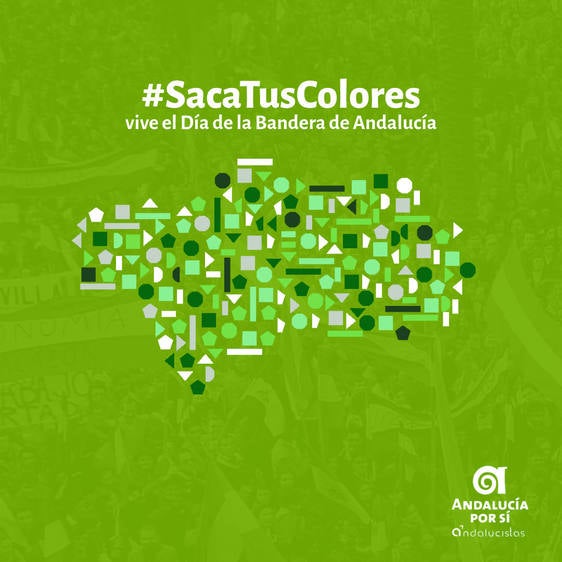 AxSí anima a llenar los balcones de banderas andaluzas este 4-D