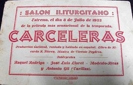 Cartelera de la película 'Çarceleras'