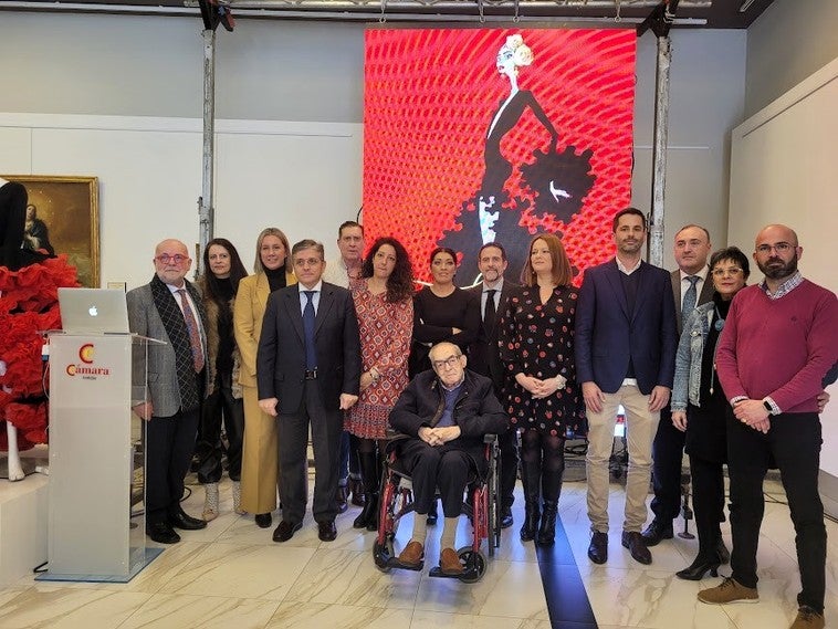 Virginia Vargas ilustra el cartel de la XII edición de Andújar Flamenca