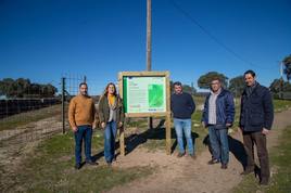 Inauguración del sendero de la Virgen.