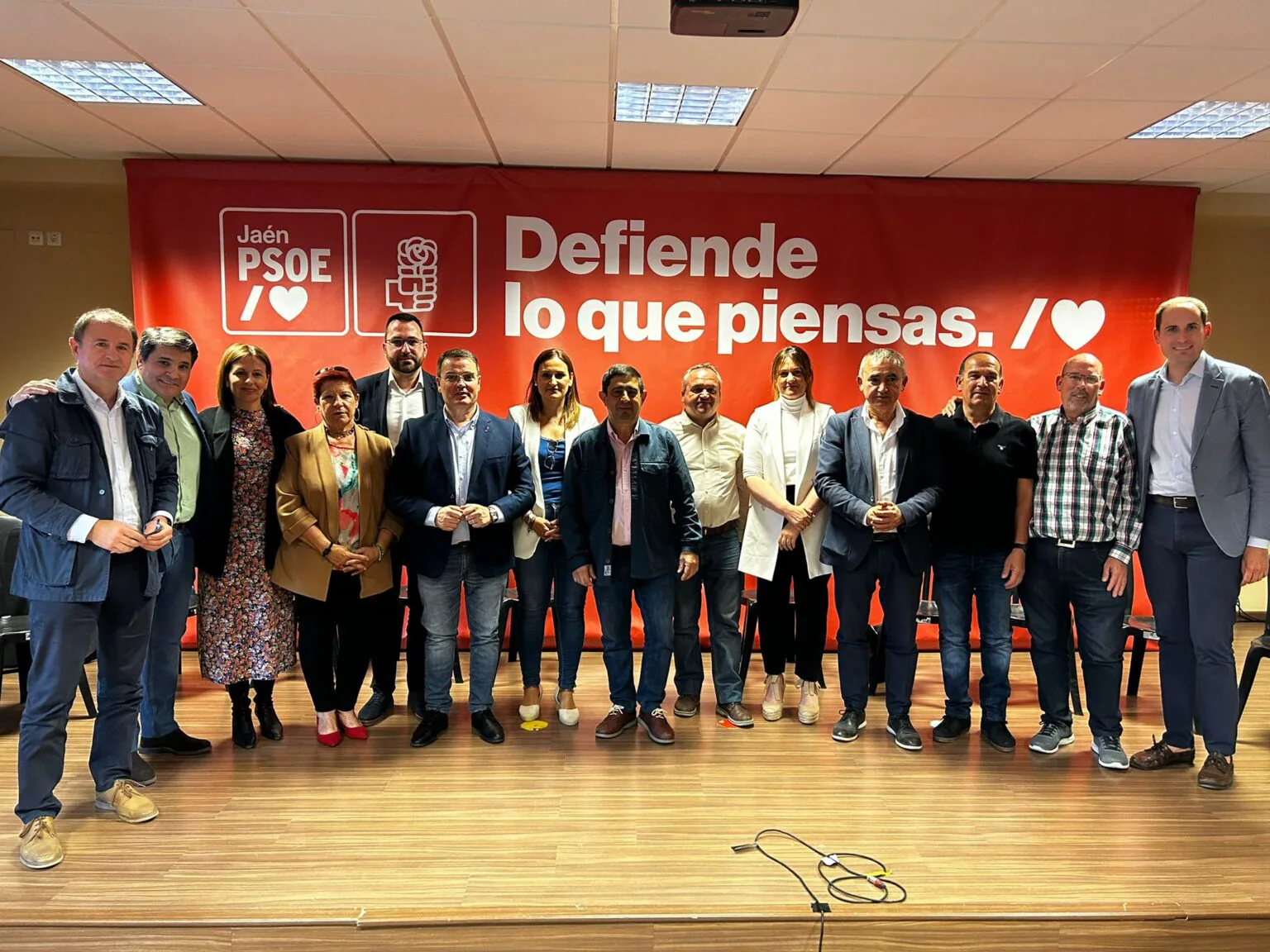 El PSOE presenta a sus 13 candidatos en la comarca de la Campiña